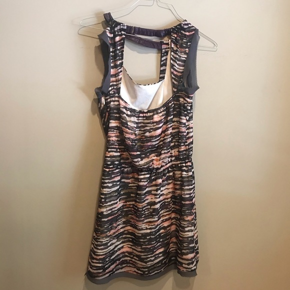 Lulumari Watercolor Print Dress Size Small - Picture 2 of 6